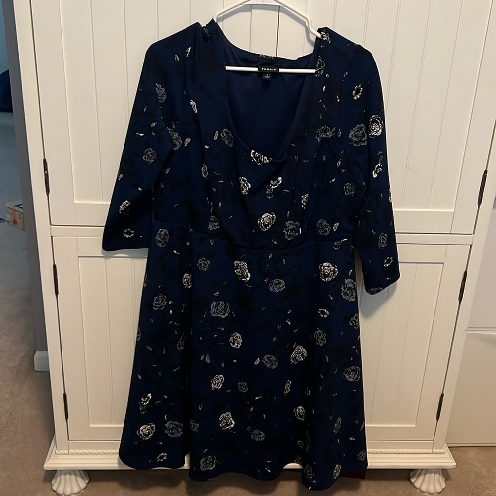 Torrid Navy Dress